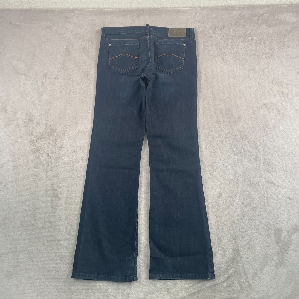 Vintage Armani Exchange Borderline BootCut Jeans Women 8 (31x31) Indigo‎ Blue